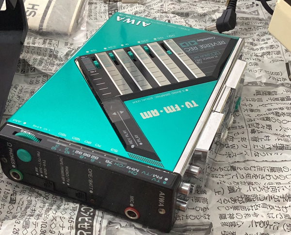 罕见好物！全套爱华 AIWA 磁带机，品相无敌